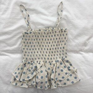 Zara Polkadot Top